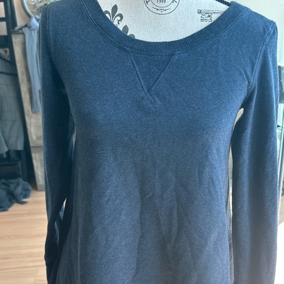 lululemon navy blue scoop neck sweater, NWOT - Picture 3 of 8